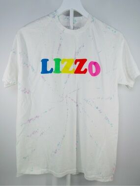 Lizzo “U R SPECIAL” Tour Concert T-Shirt Dye Short Sleeve Tee - White